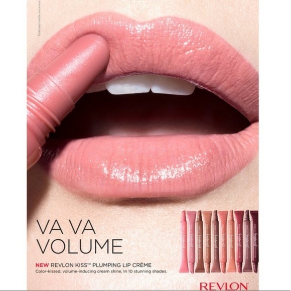 Revlon Makeup New Revlon Kiss Lip Balm Plumping Creme Gloss Poshmark